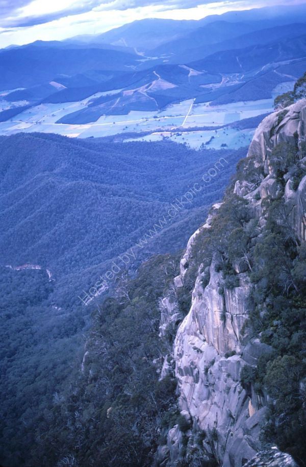 Gorge Wall at La Chalet, Mount Buffalo, Victoria State